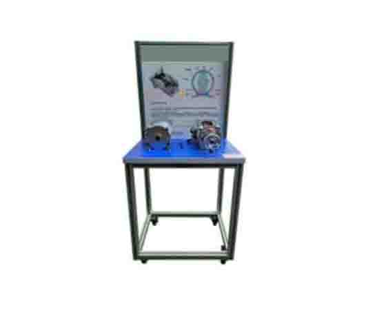 如何汽車永磁同步電機放在教學設備上運轉?