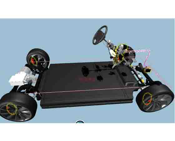 底盤虛擬教學軟件